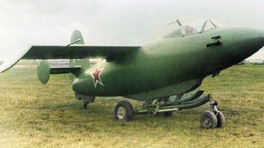 Avión experimental soviético a reacción ‘Flórov 4302