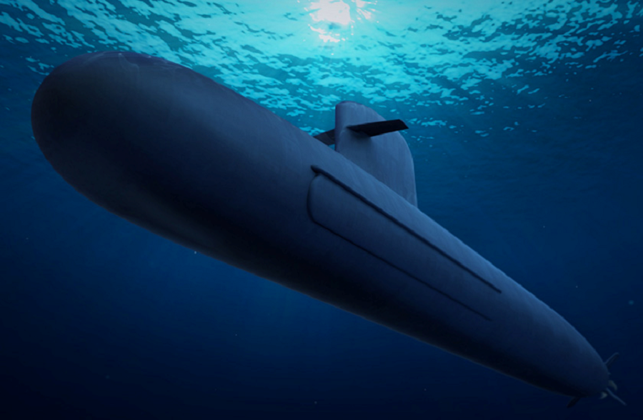 Imagen ilustrativa del submarino Álvaro Alberto