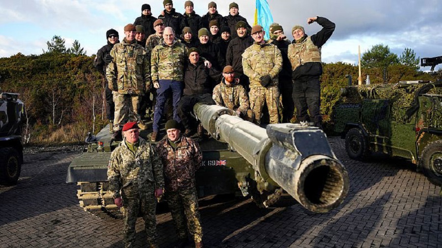 Ucrania anuncia la llegada de los tanques Challenger británicos