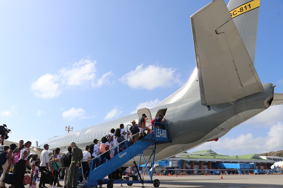 Más de 500 personas movilizadas al Departamento de Antioquia por la Fuerza Aérea