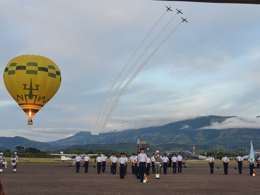 Comando Aéreo de Combate No.1 celebra 89 años al servicio de la nación