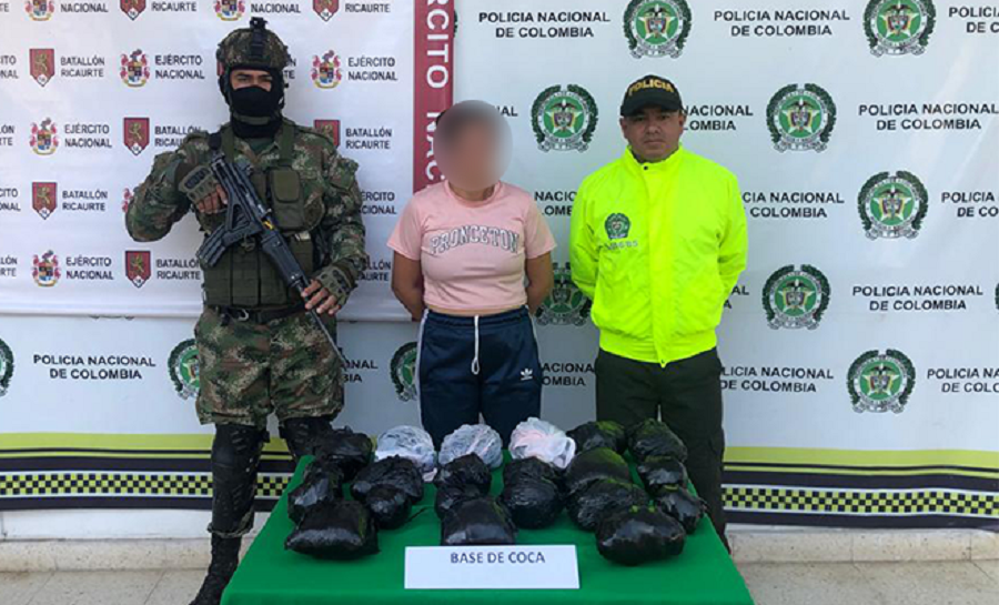 Incautados 15 kilos de base de “coca” en Aguachica, Cesar