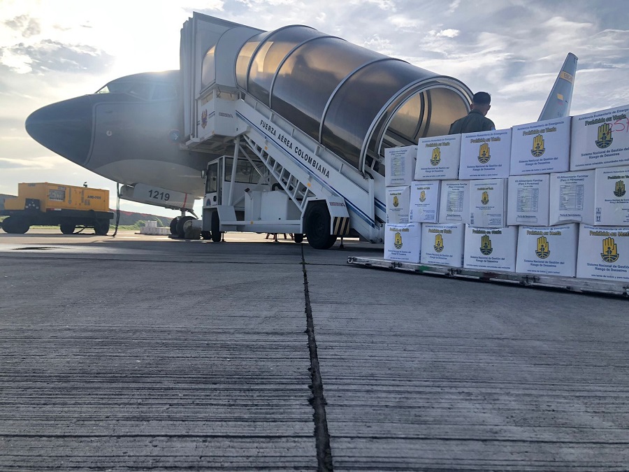 CATAM continúa transportando ayudas humanitarias en medio de la ola invernal