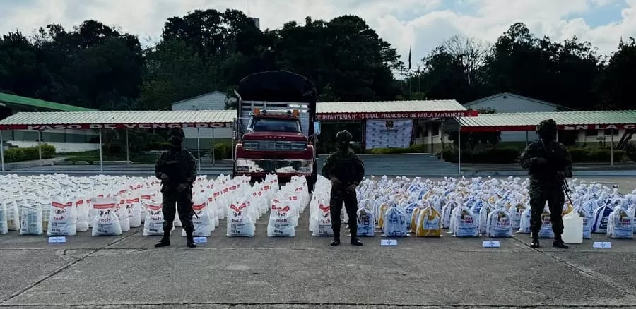 Bultos incautados