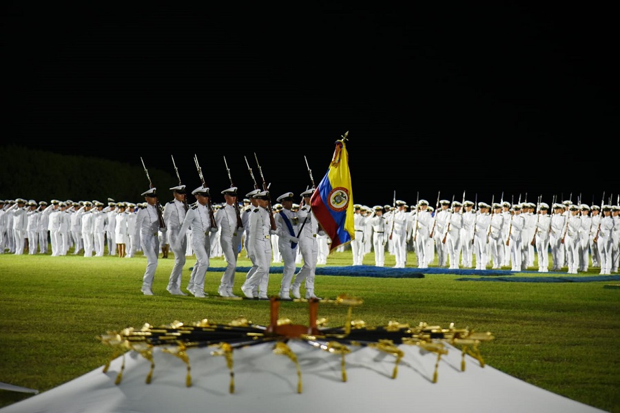 Escuela Naval donde se forman los oficiales de la Armada de Colombia cumple 88 años