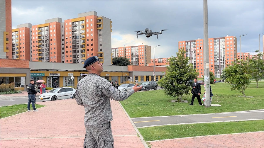 Con tecnología de punta se refuerza la seguridad en Madrid, Cundinamarca
