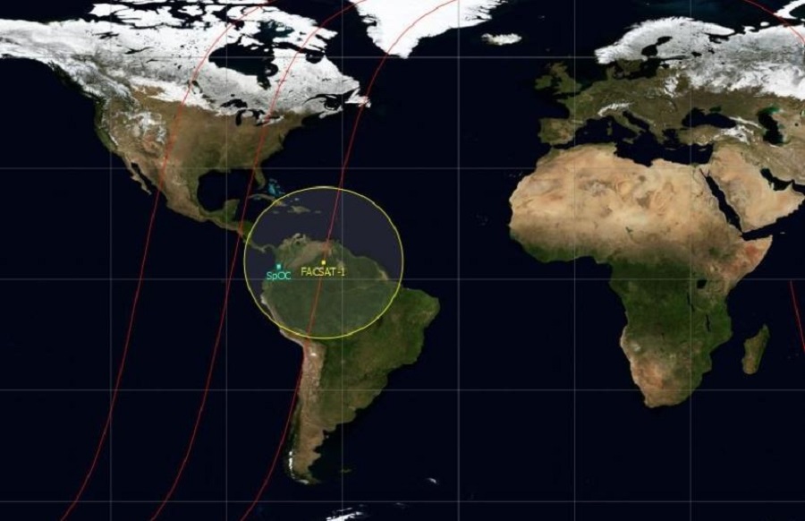 El FACSAT-1, activo espacial de su Fuerza Aérea Colombiana, cumple 4 años en órbita