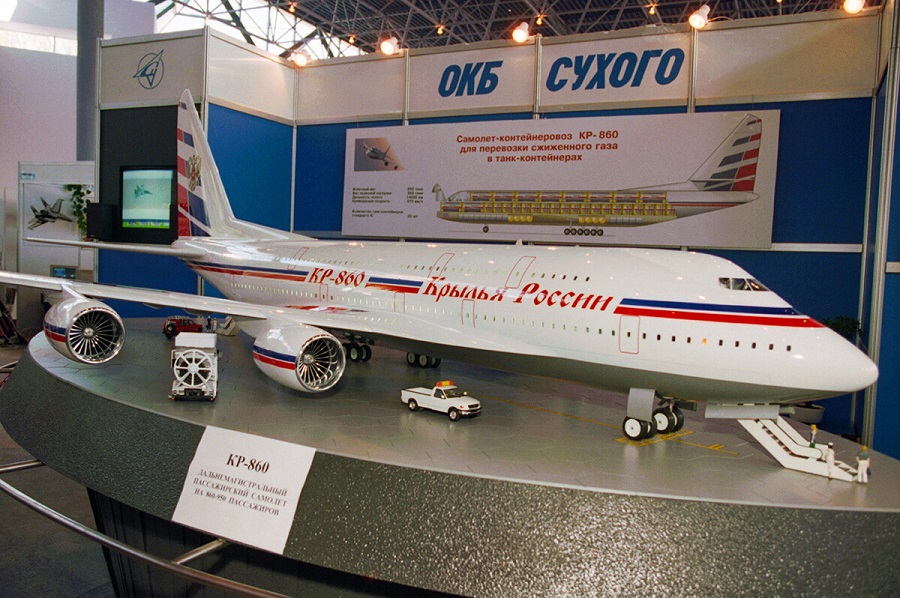 La historia del avión ruso más grande del mundo, que nunca despegó