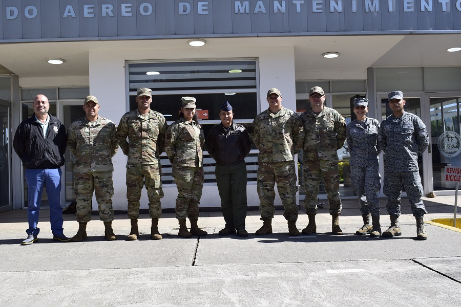 Academia Interamericana de las Fuerzas Aéreas - IAAFA visita el CAMAN
