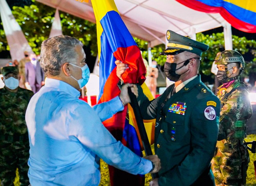 El Coronel Juan Fernando Carmona Cardona, asume como primer comandante de esta unidad.