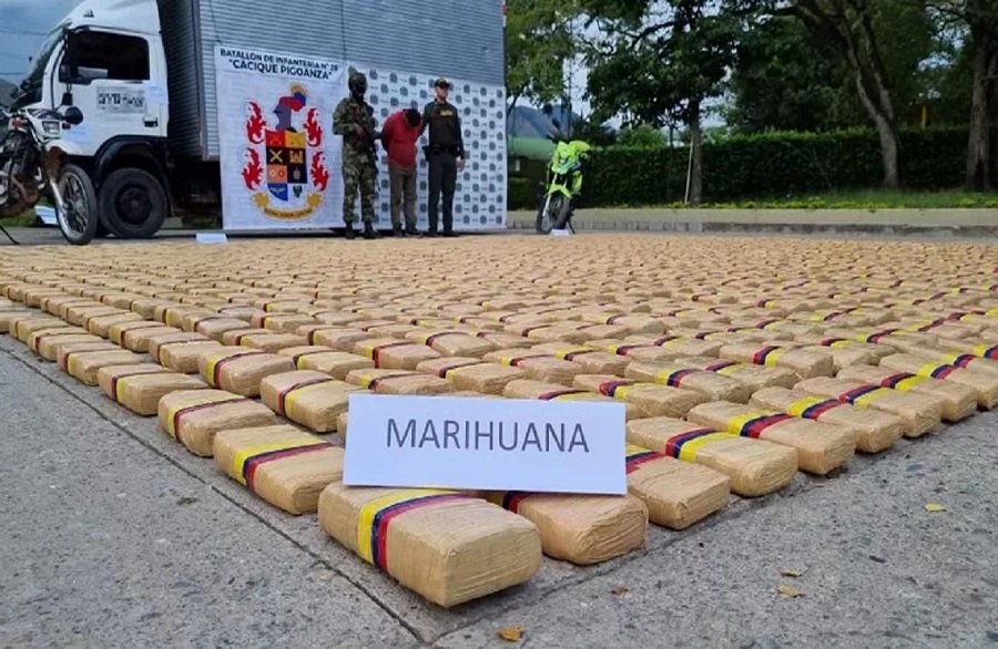 Ejército incauta millonario cargamento de marihuana