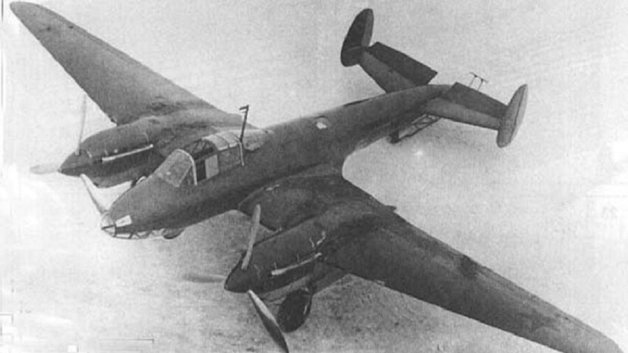 Cuando al bombardero Pe-2 le instalaron un motor a reacción