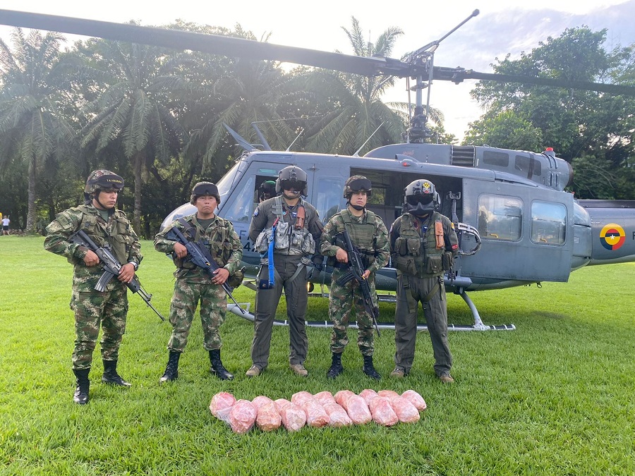 Operación en contra del narcotráfico fue exitosa en Putumayo