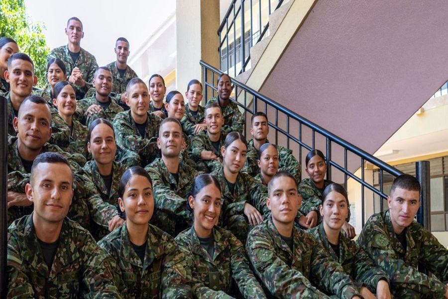 Soldados del Ejército Nacional